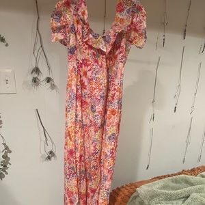 H&M floral maxi dress